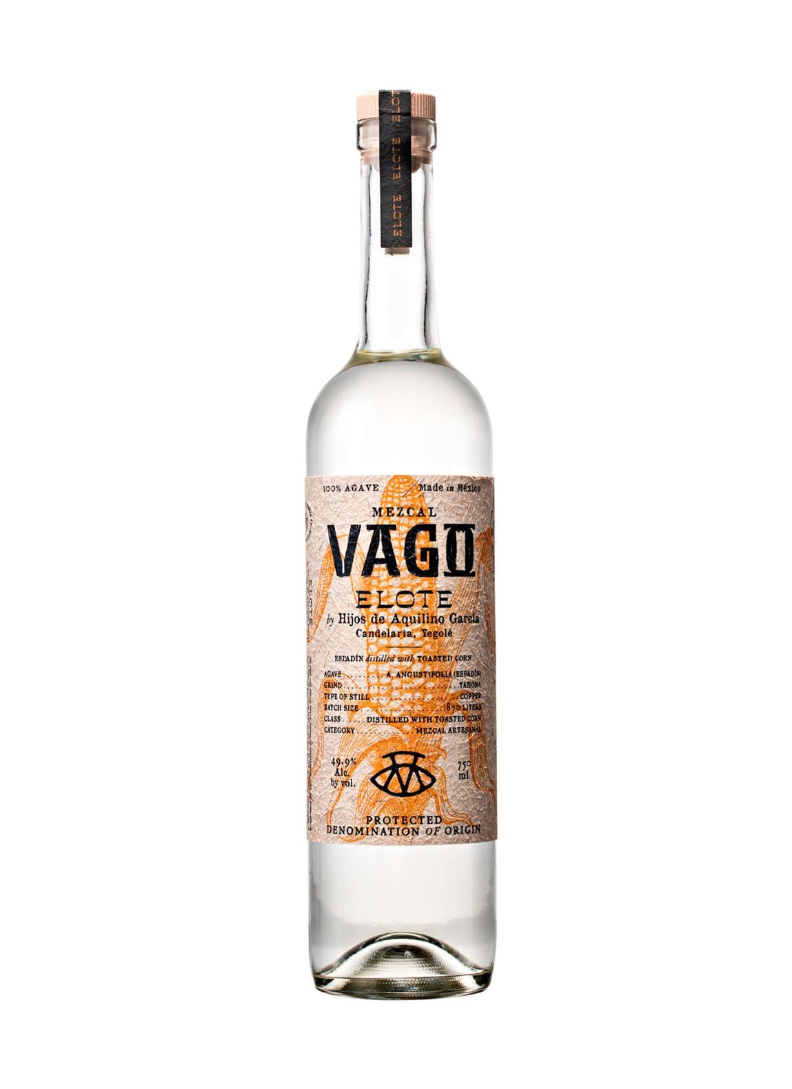 Mezcal Vago Elote 50.86% 700ml | Tequila | Shop online at Spirits of France
