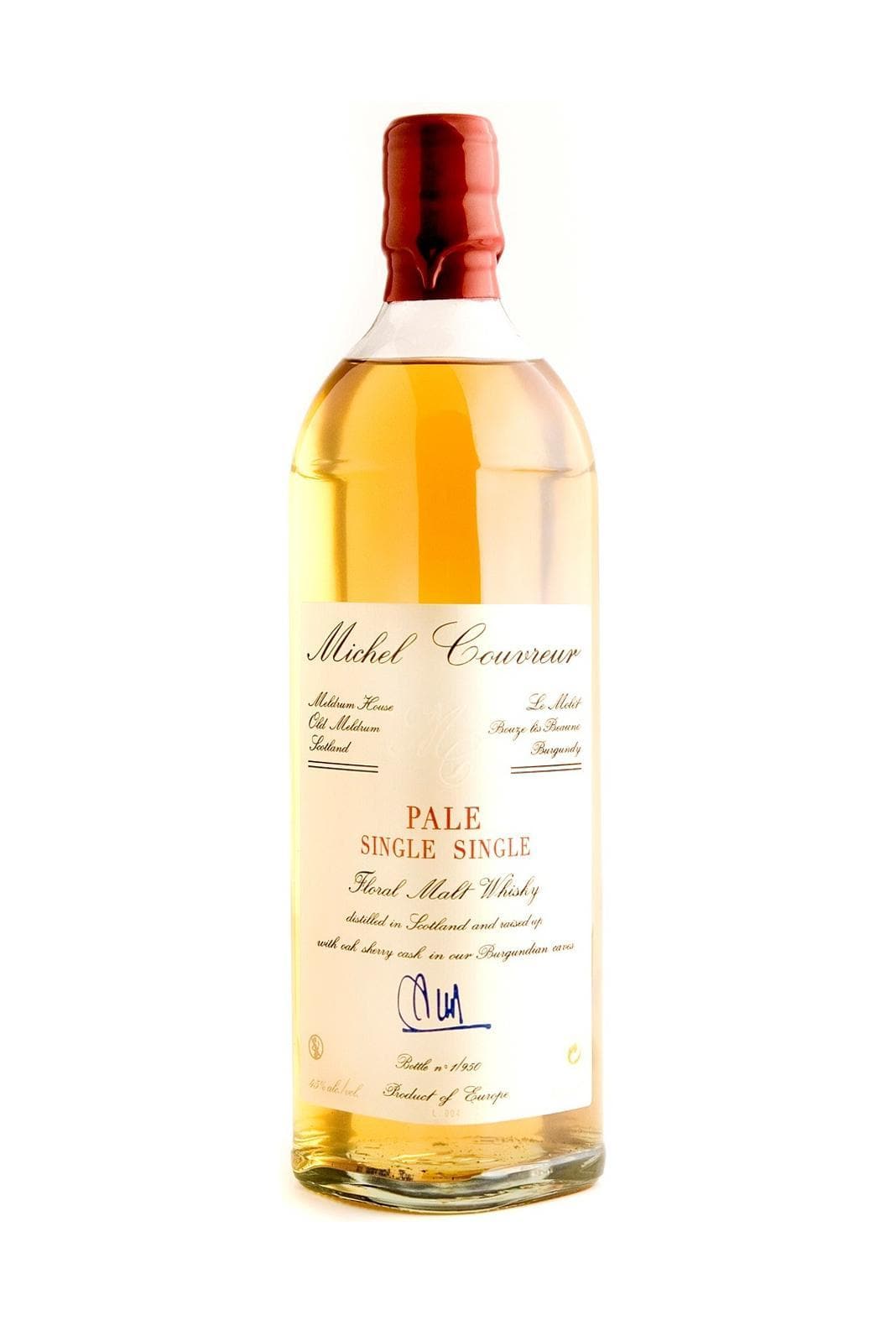 Michel Couvreur Whisky Pale Single Single 45% 700ml | Whiskey | Shop online at Spirits of France