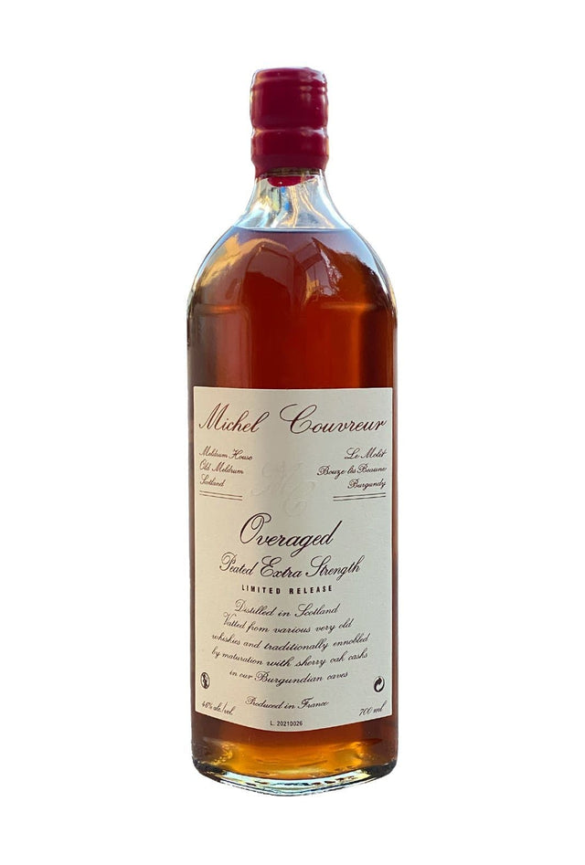 Michel Couvreur Whisky Peated Malt Overaged 46% 700ml | Whiskey | Shop online at Spirits of France