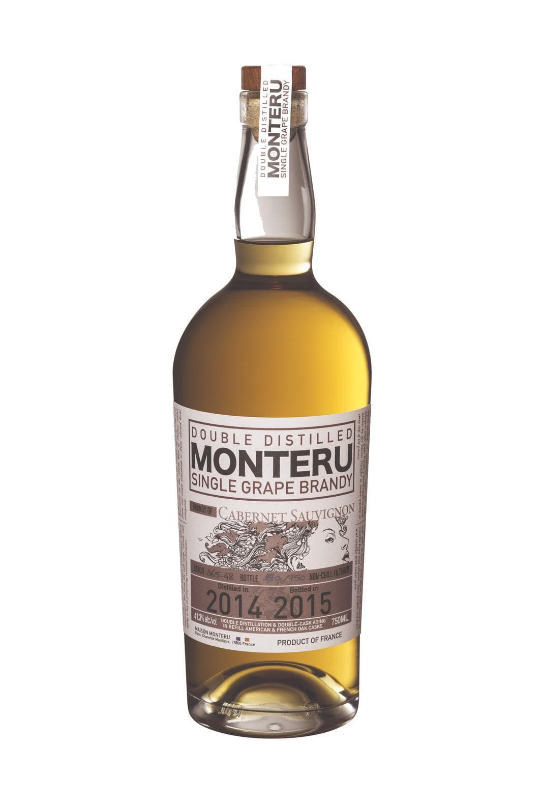 Naud Brandy Monteru Cab-Sauvignon 41.3% 700ml | Liquor & Spirits | Shop online at Spirits of France