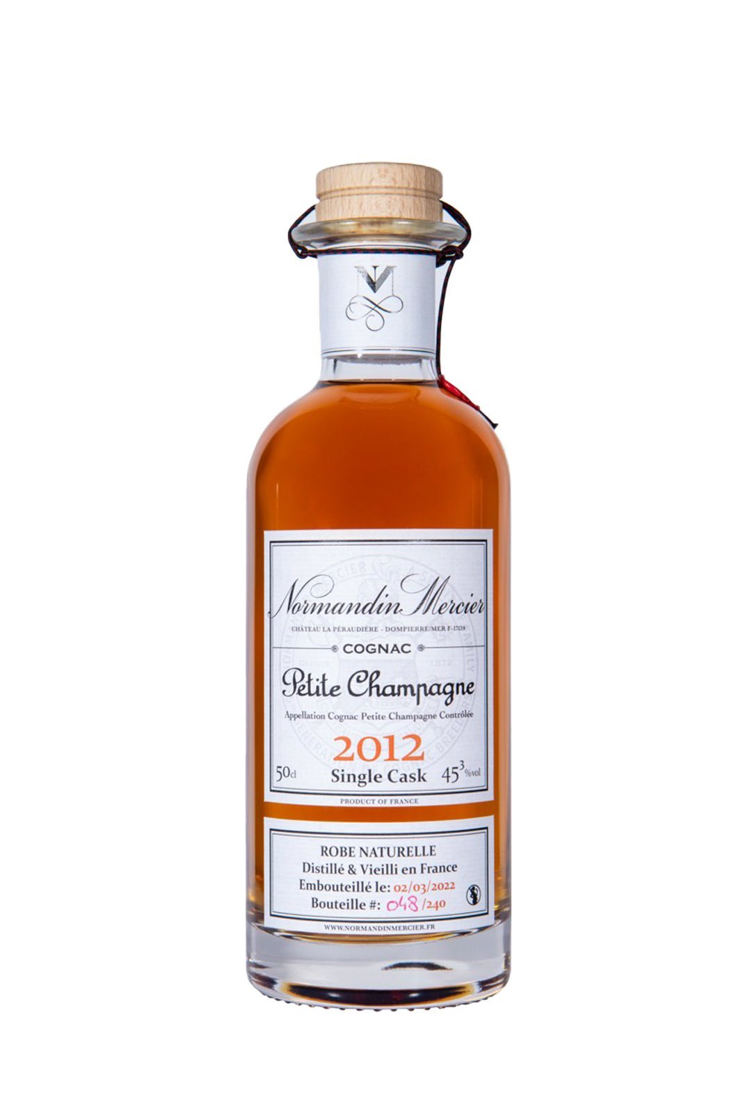 Normandin Mercier 2012 Petite Champagne Millesime 45.3% 500ml | Brandy | Shop online at Spirits of France