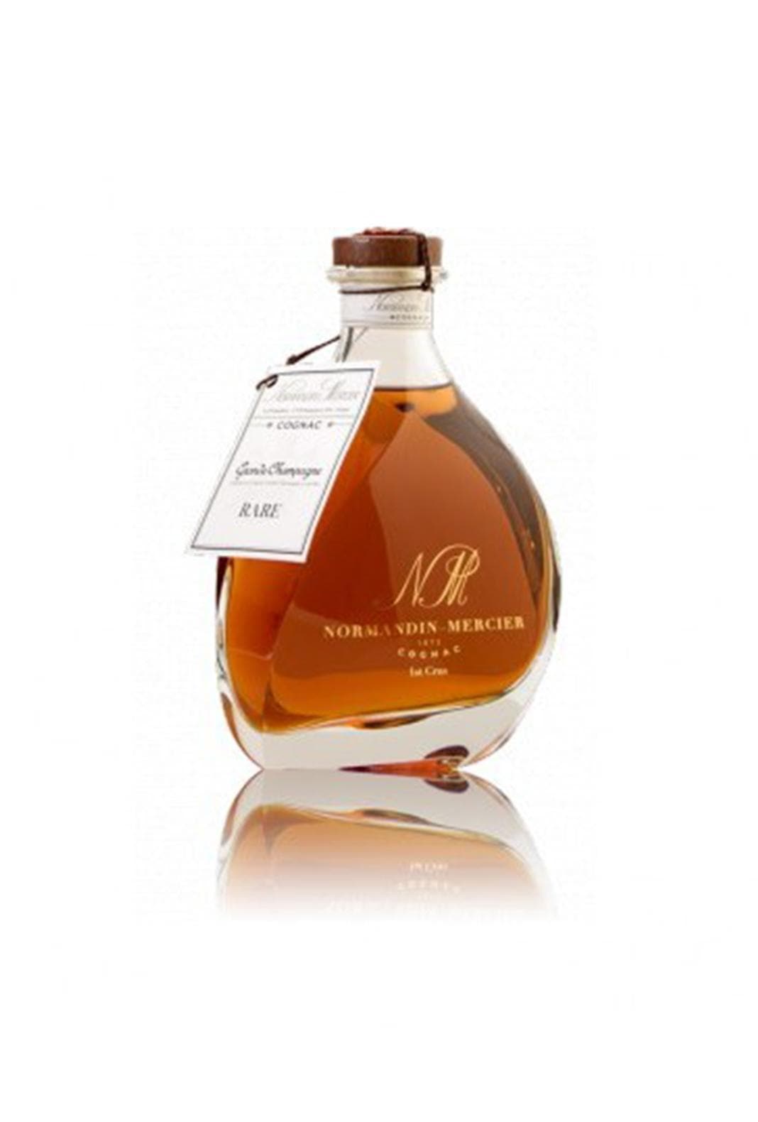 Normandin-Mercier Cognac 'Rare' 50 years Grand Champagne 42% 700ml CARAFE | Brandy | Shop online at Spirits of France