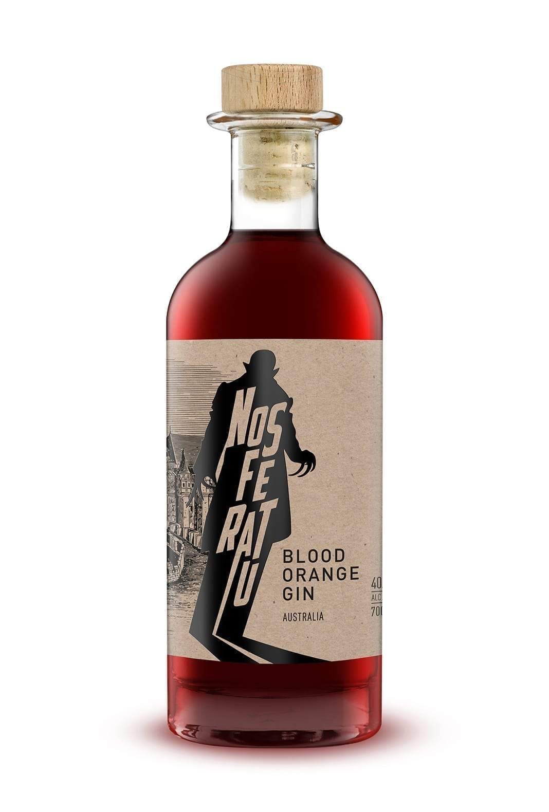 Nosferatu Blood Orange Gin 40.4% 700ml | Gin | Shop online at Spirits of France