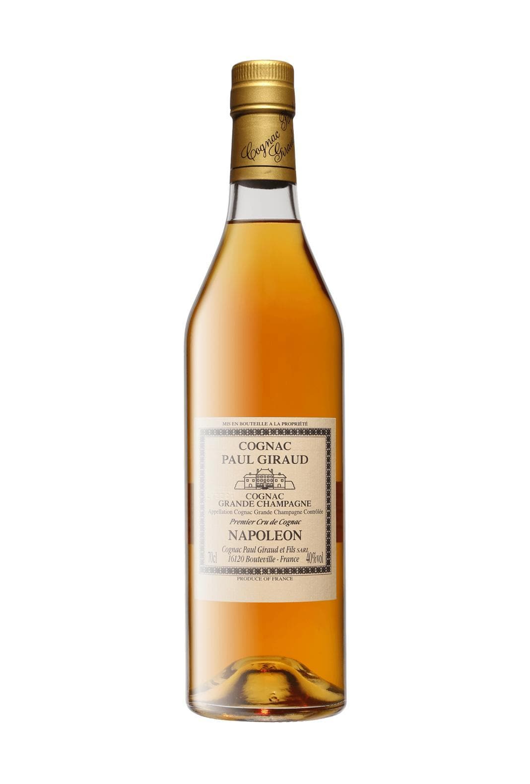 Paul Giraud Cognac Napoleon 15 years Grande Champagne 40% 700ml | Brandy | Shop online at Spirits of France