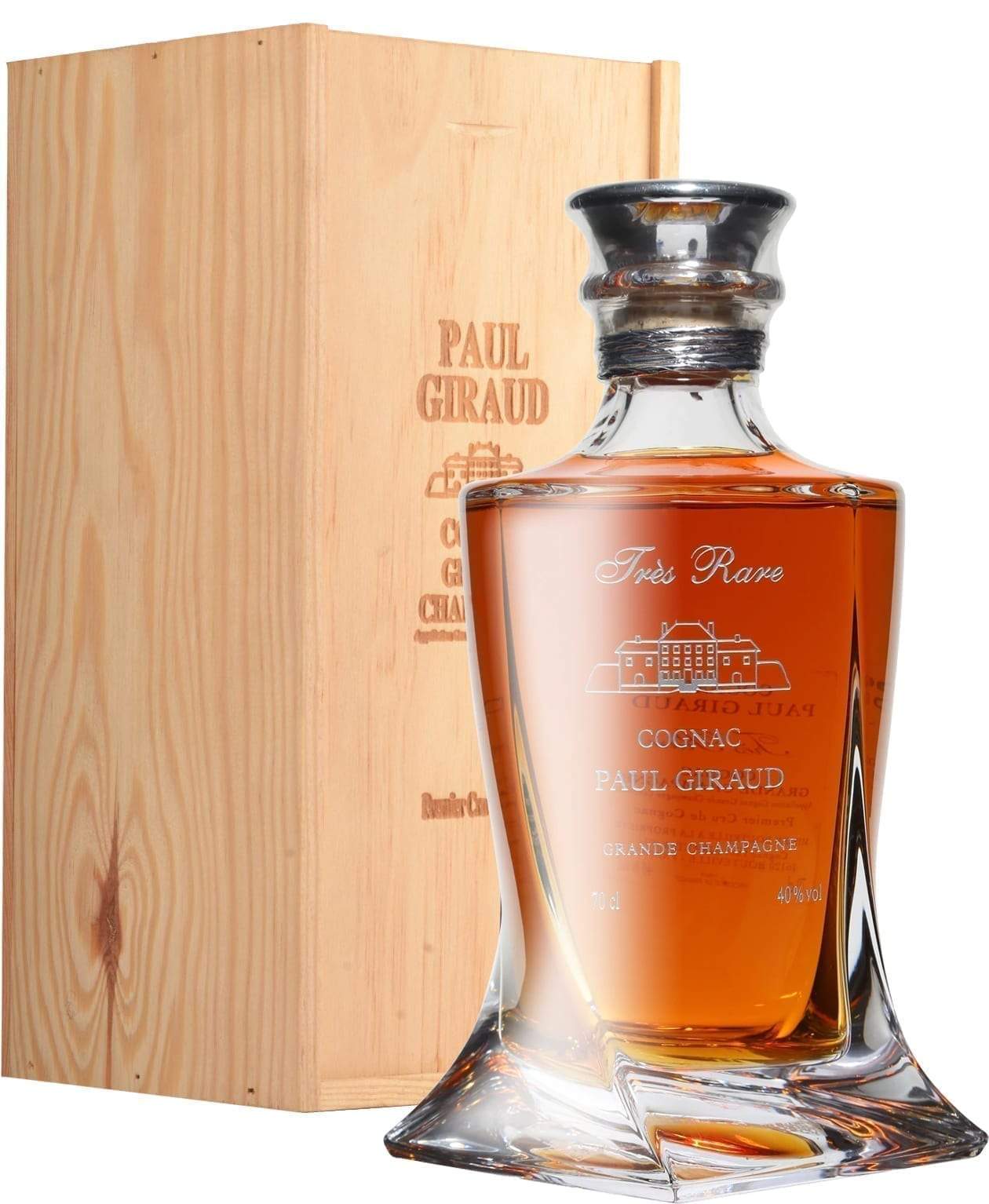 Paul Giraud Cognac Tres Rare 58 years 'Quadro Carafe' Grande Champagne 40% 700ml | Brandy | Shop online at Spirits of France