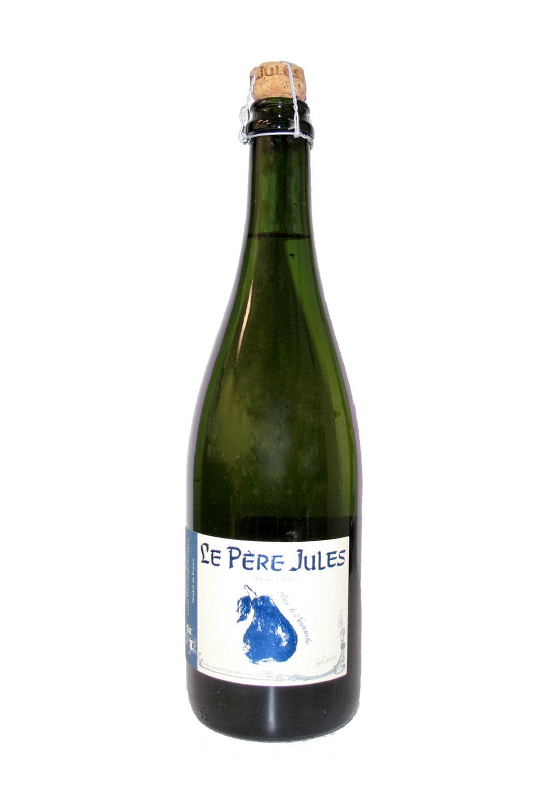 Pere Jules Poire Bouche (semi-dry Pear cider) Pays d'Auge 4% 750ml | Hard Cider | Shop online at Spirits of France