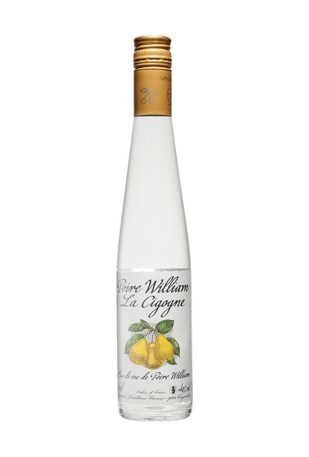 Peureux 'La Cigogne' Eau de Vie Poire William (Williams Pear spirit) 40% 350ml | Liquor & Spirits | Shop online at Spirits of France