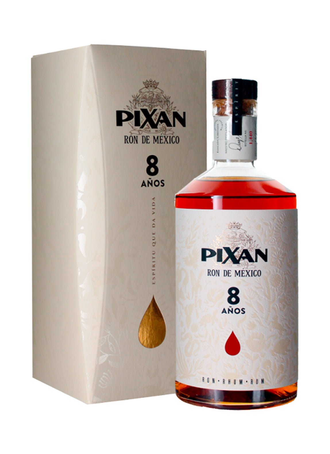 Pixan 8 years Mexican Rum 40% 700ml | Rum | Shop online at Spirits of France