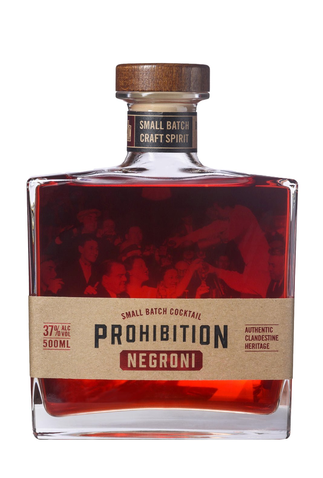 Prohibition Bathtub Cut Negroni 37% 500ml | Gin | Shop online at Spirits of France