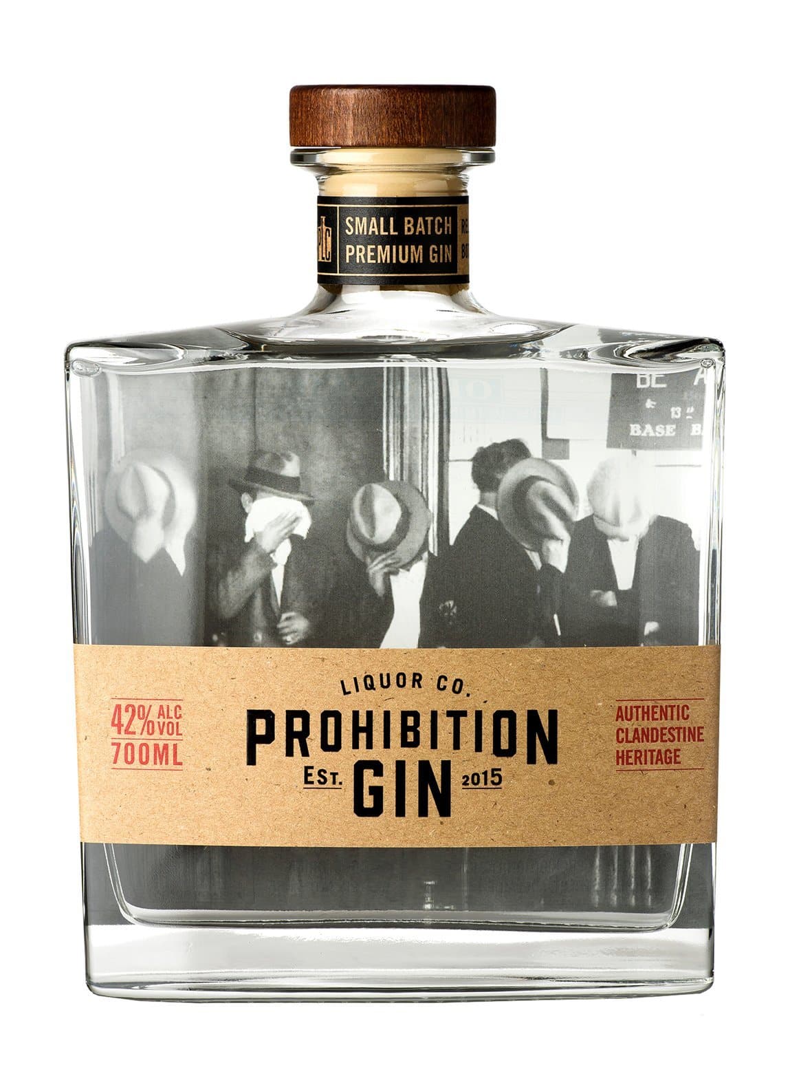 Prohibition Gin 42% 700ml | Gin | Shop online at Spirits of France