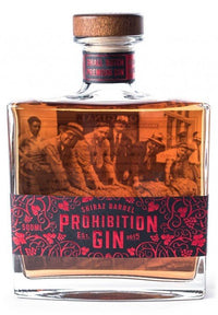Thumbnail for Prohibition Shiraz Barrel-Aged Gin 59% 500ml | Gin | Shop online at Spirits of France