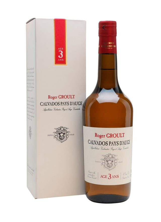 Roger Groult Calvados Pays D'Auge 3 years 40% 700ml | Brandy | Shop online at Spirits of France