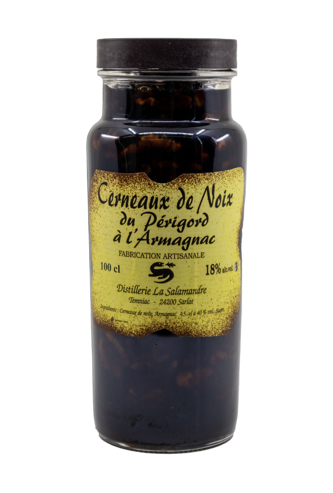 Salamandre Cerneaux de Noix a l'Armagnac (Walnut halves in Armagnac ) 18% 1000ml | Liquor & Spirits | Shop online at Spirits of France