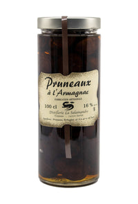 Thumbnail for Salamandre Pruneaux a l'Armagnac (Prunes in Armagnac) 18% 1000ml | Liquor & Spirits | Shop online at Spirits of France