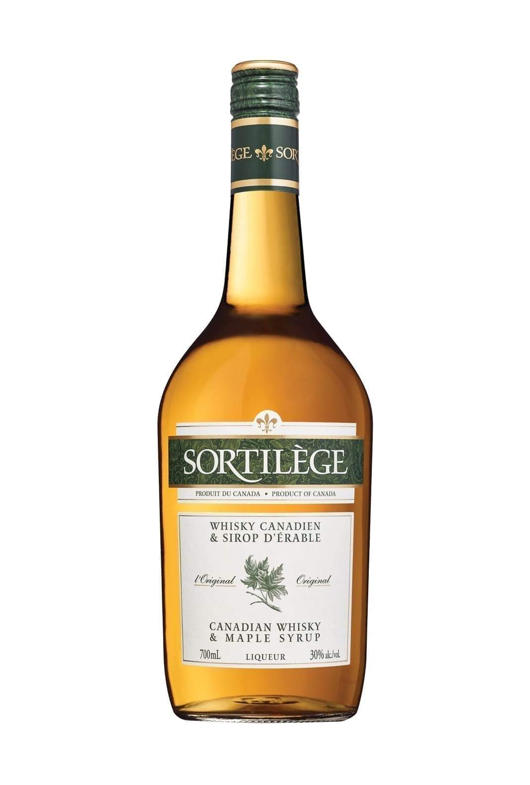 Sortilege Canadian Whisky and Maple Syrup 30% 700ml | Whiskey | Shop online at Spirits of France