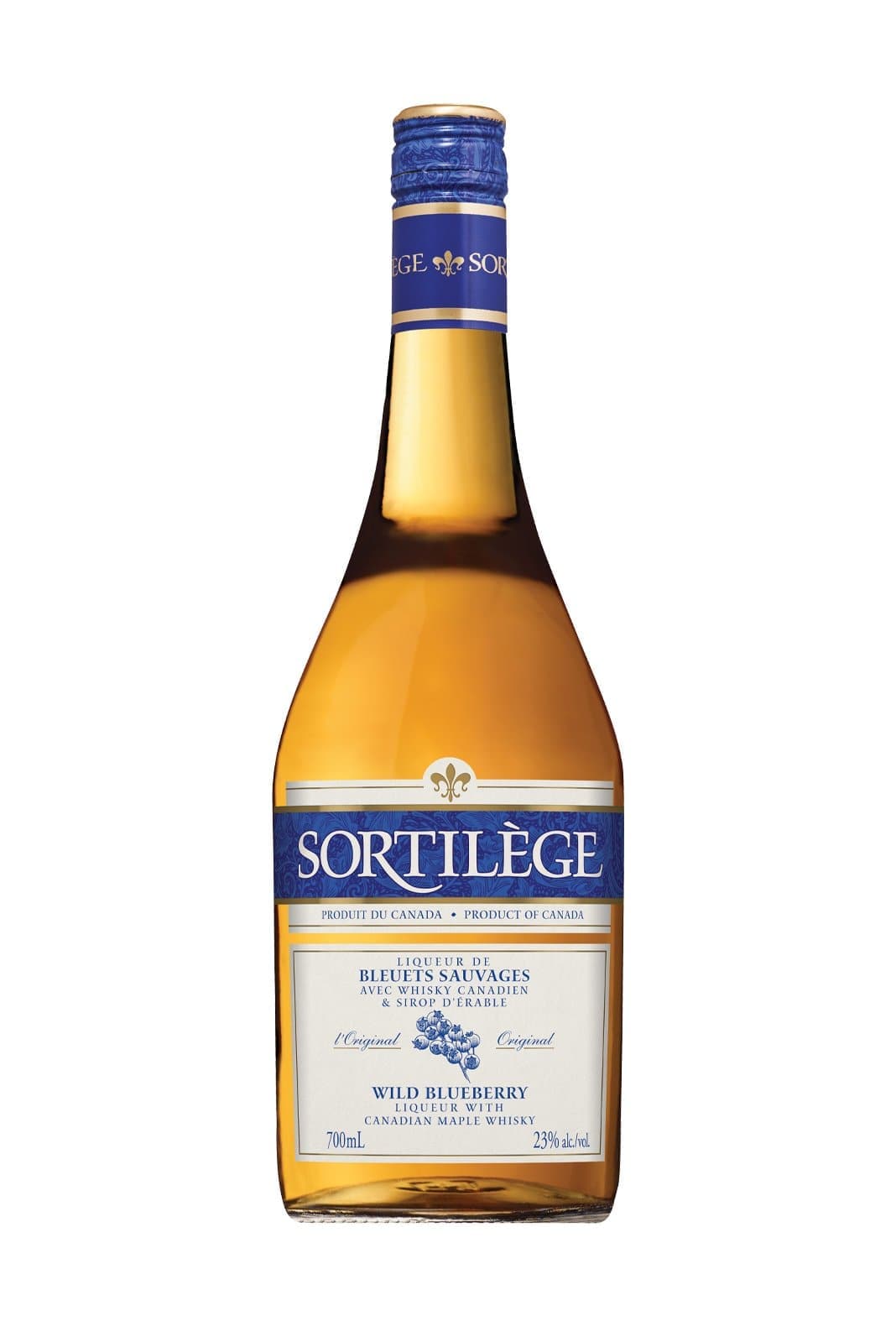 Sortilege Wild Blueberry Whisky Liqueur 23% 700ml | Whiskey | Shop online at Spirits of France