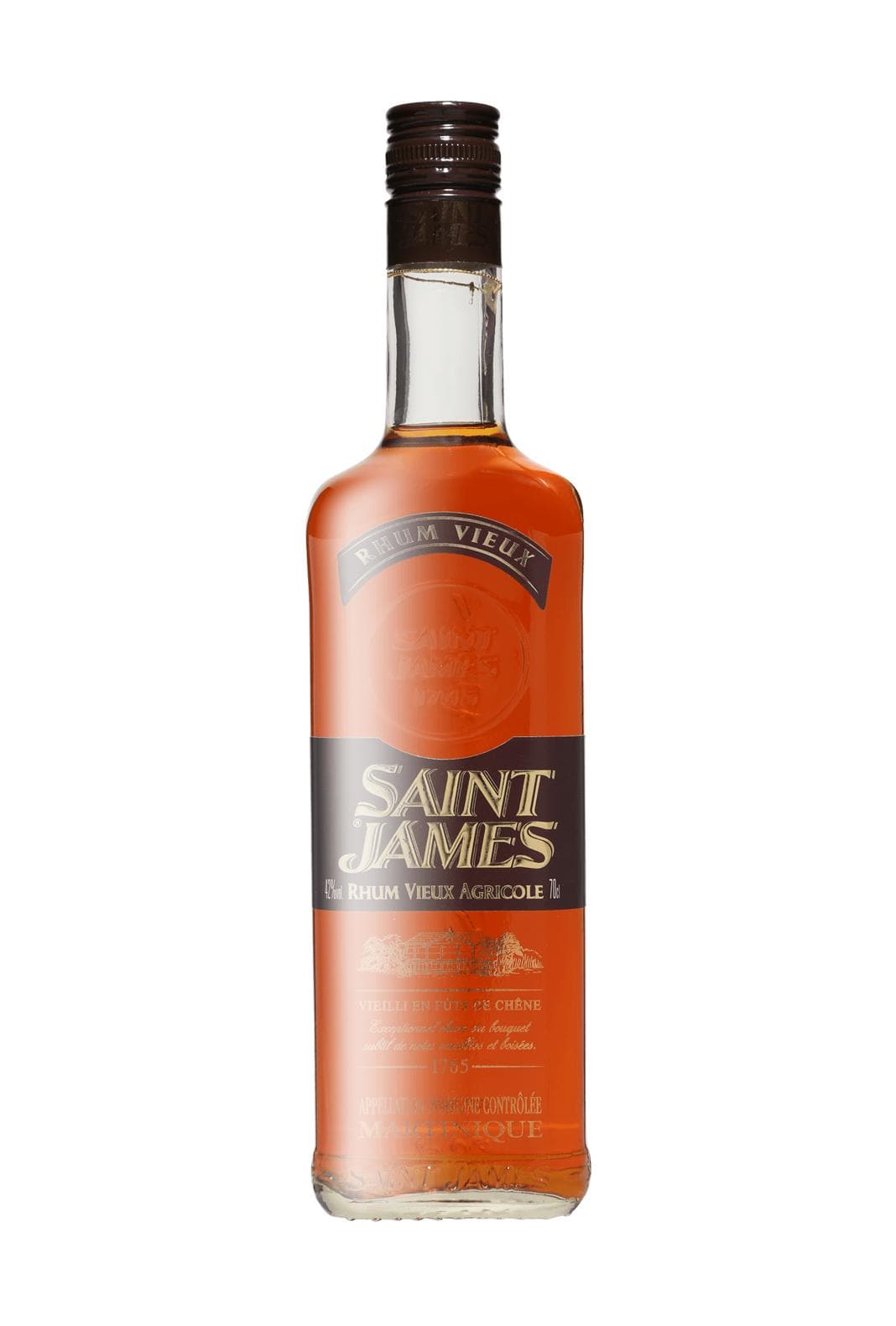 St James Rum Agricole Vieux (Old) 40% 700ml | Rum | Shop online at Spirits of France