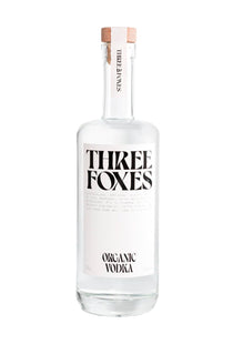 Three Foxes Organic Vodka 38% 700ml | | Shop online at Spirits of France