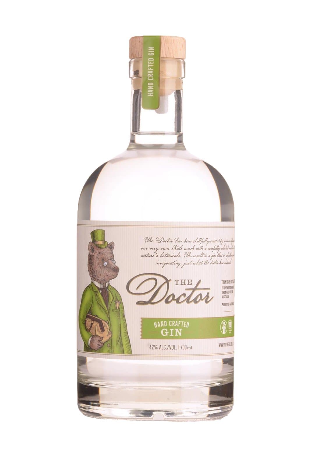 Tiny Bear The Doctor 42% 700ml | Gin | Shop online at Spirits of France