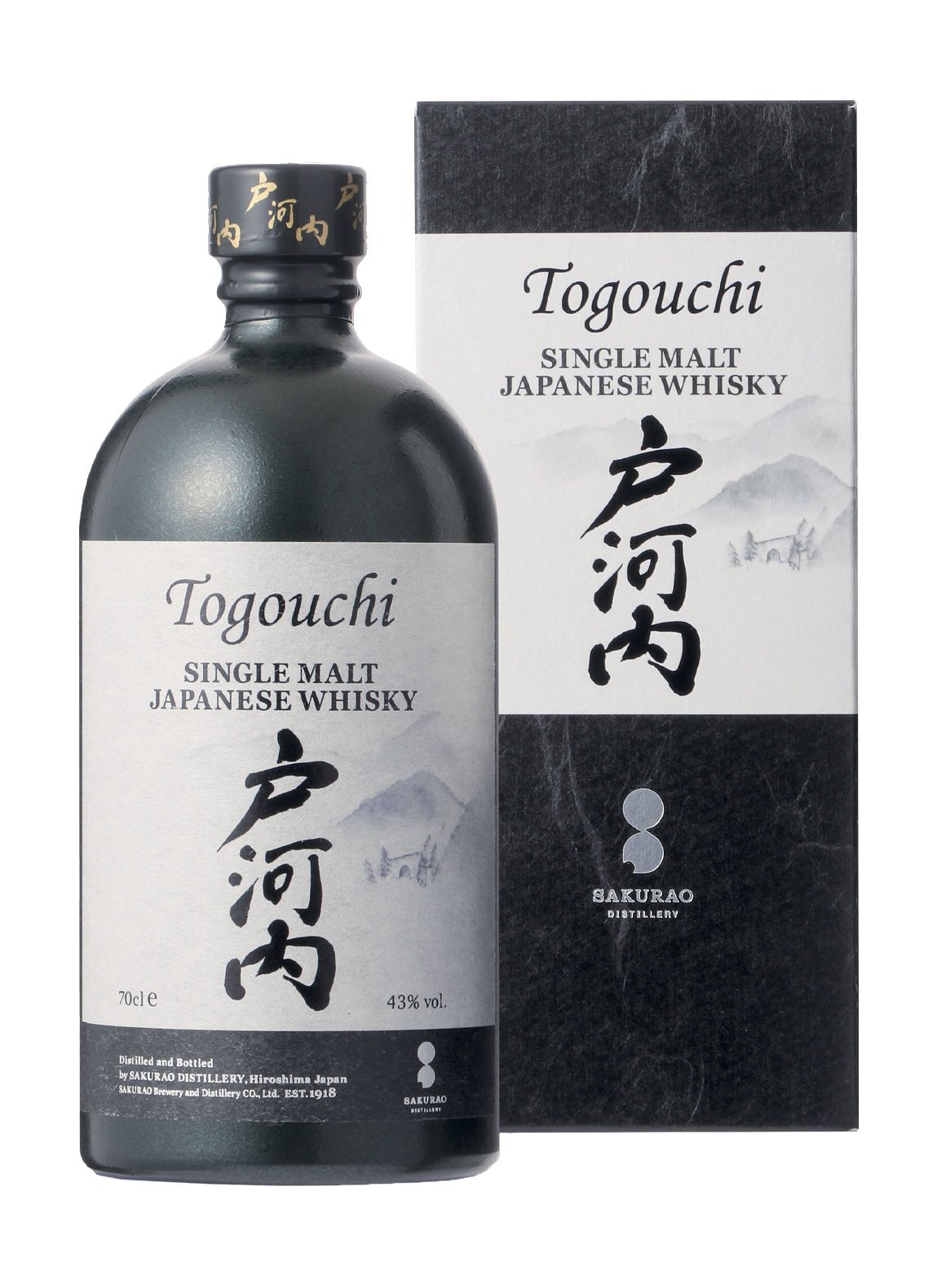 Togouchi whisky Sake Cask Finish 40% 700ml | Spirits of France