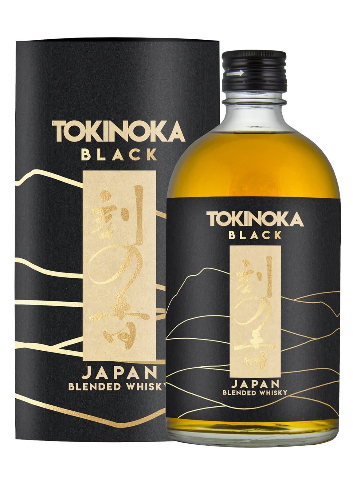 Tokinoka Black Blended Japanese Whisky 50% 500ml | Whiskey | Shop online at Spirits of France