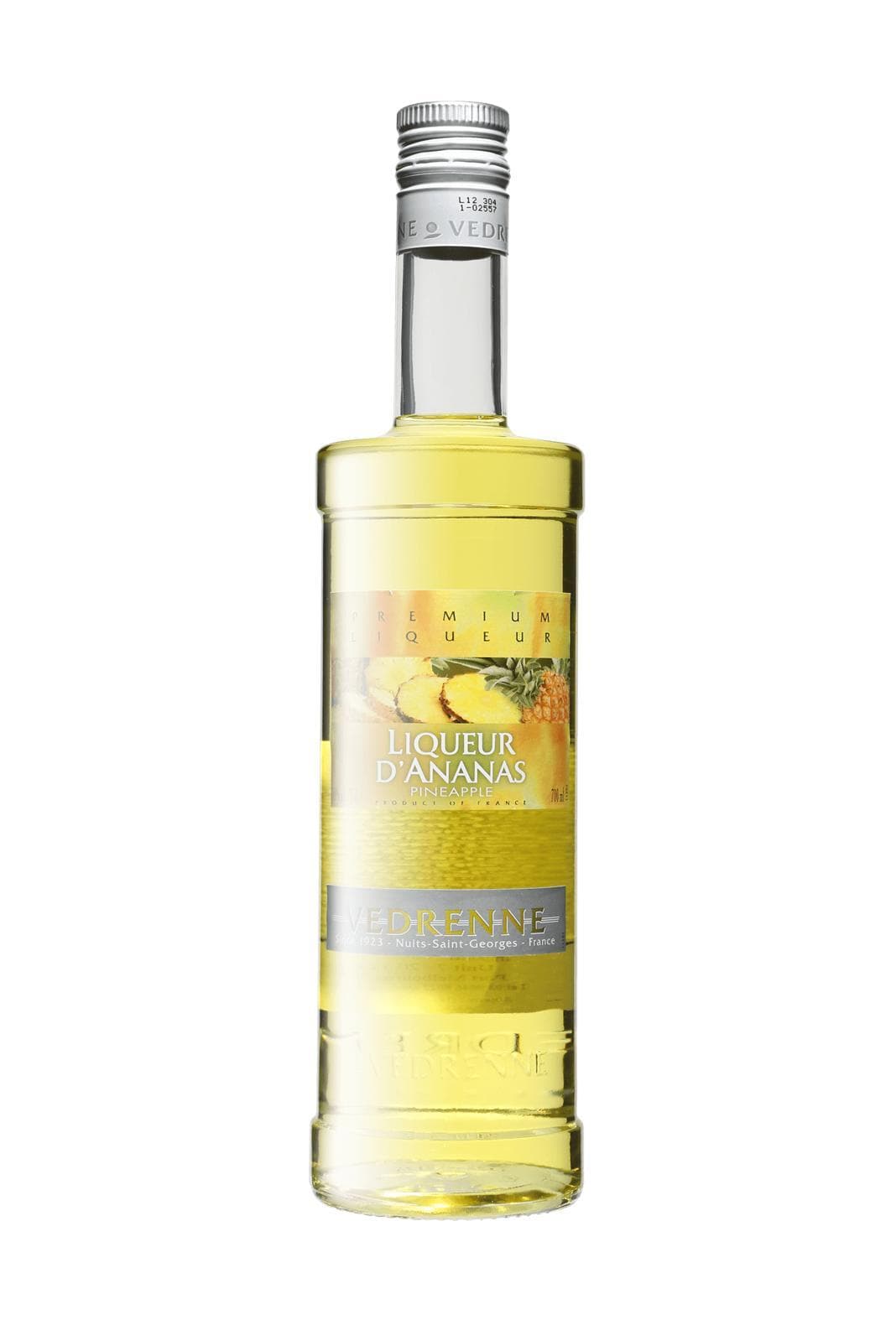 Vedrenne Liqueur Ananas (Pineapple) 18% 700ml | Liqueurs | Shop online at Spirits of France