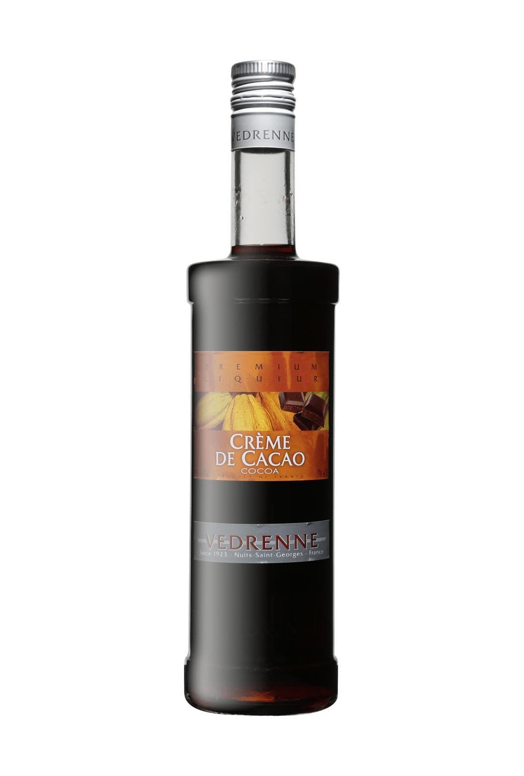 Vedrenne Liqueur de Cacao Noir (Dark Cocoa) 25% 700ml | Liqueurs | Shop online at Spirits of France