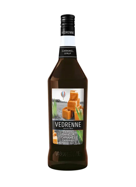 Vedrenne Salted Caramel Syrup 1000ml | Liqueurs | Shop online at Spirits of France