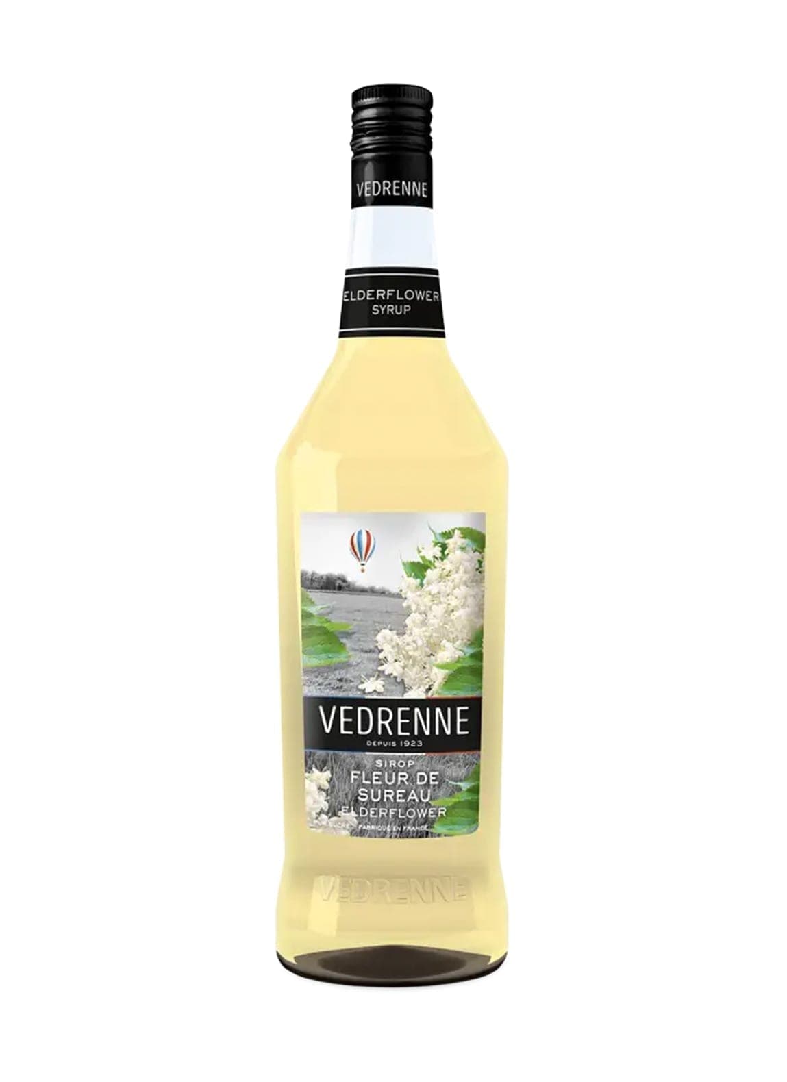 Vedrenne Sirop Fleur de Sureau (Elderflower cordial) 1000ml | Syrup | Shop online at Spirits of France