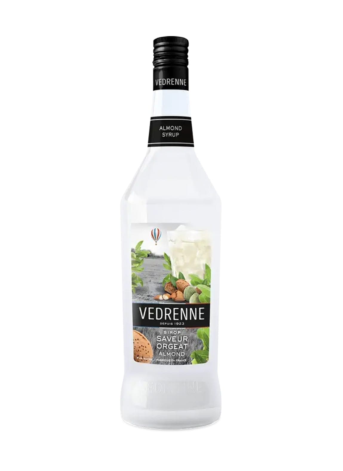 Vedrenne Sirop Orgeat (Almond cordial) 1000ml | Syrup | Shop online at Spirits of France
