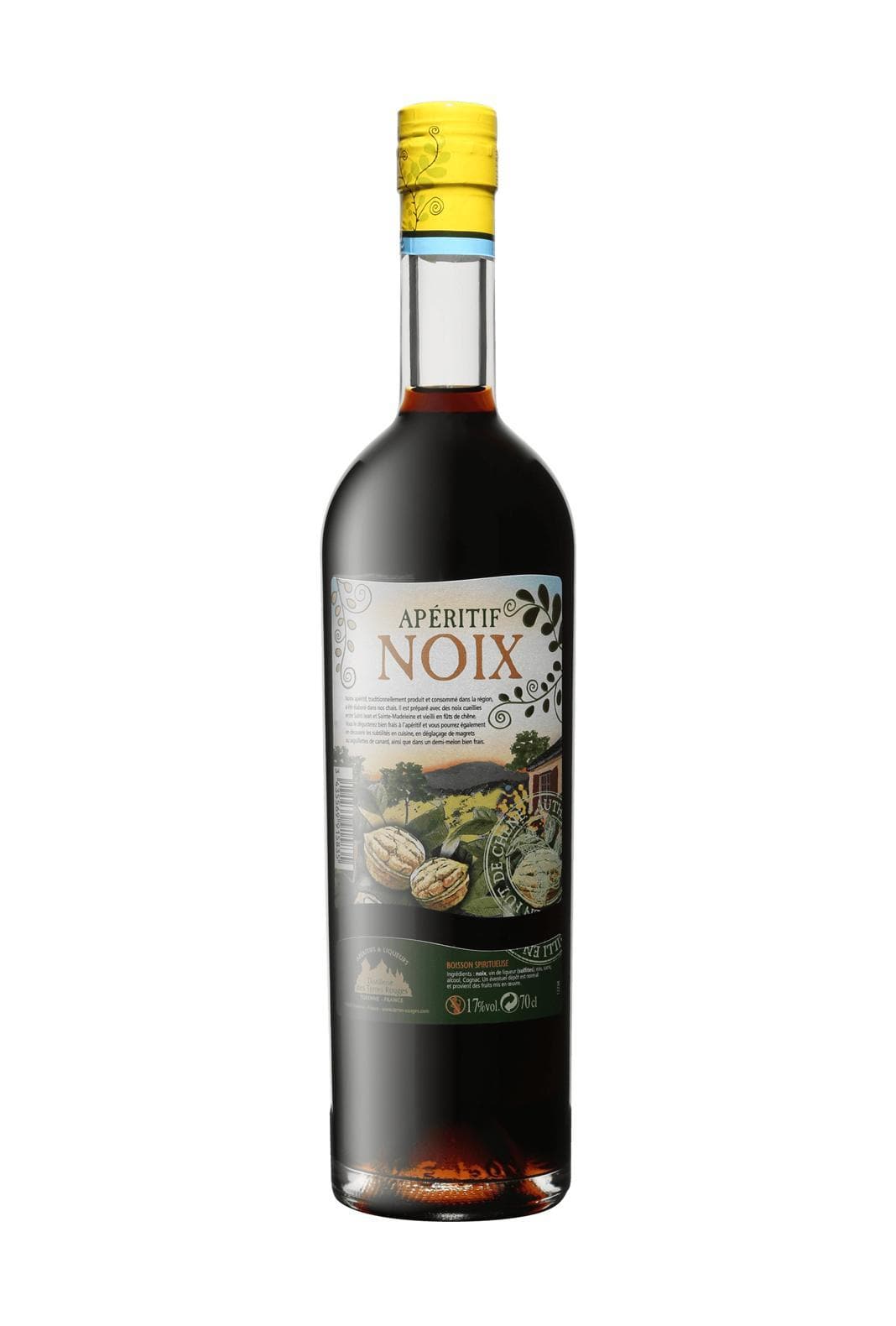 Vedrenne-Terres Rouges Aperitif Vin de Noix (Walnut & Wine liqueur) 17% 700ml | Liqueurs | Shop online at Spirits of France