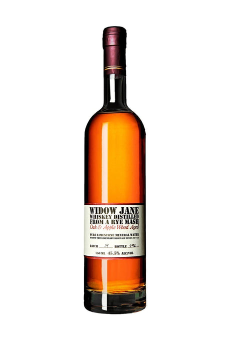 Widow Jane Rye Whiskey Aged American Applewood 10 years 45.5% 750ml | Whiskey | Shop online at Spirits of France